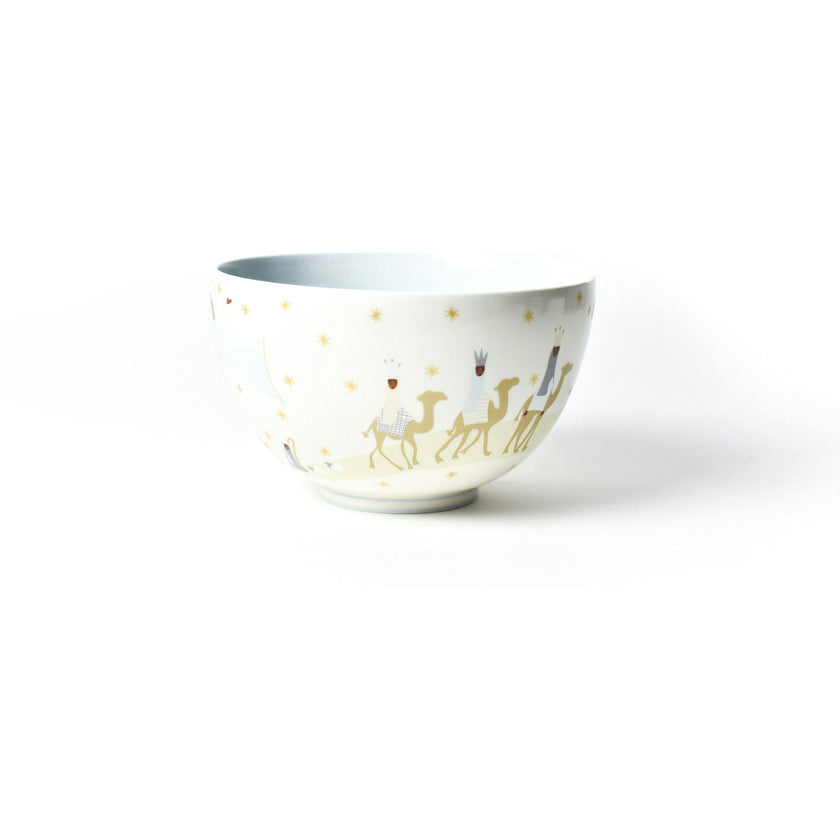 Neutral Nativity Footed Bowl Brown Skin