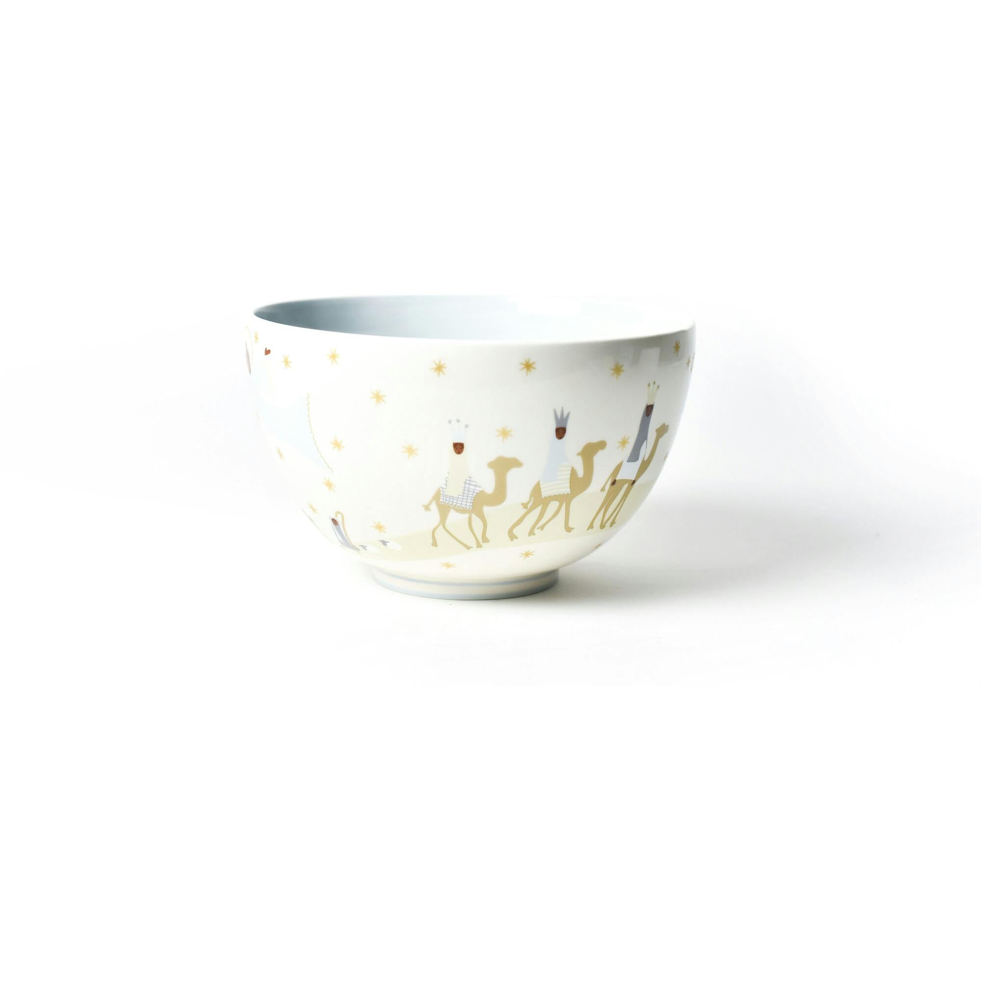 Neutral Nativity Footed Bowl Brown Skin