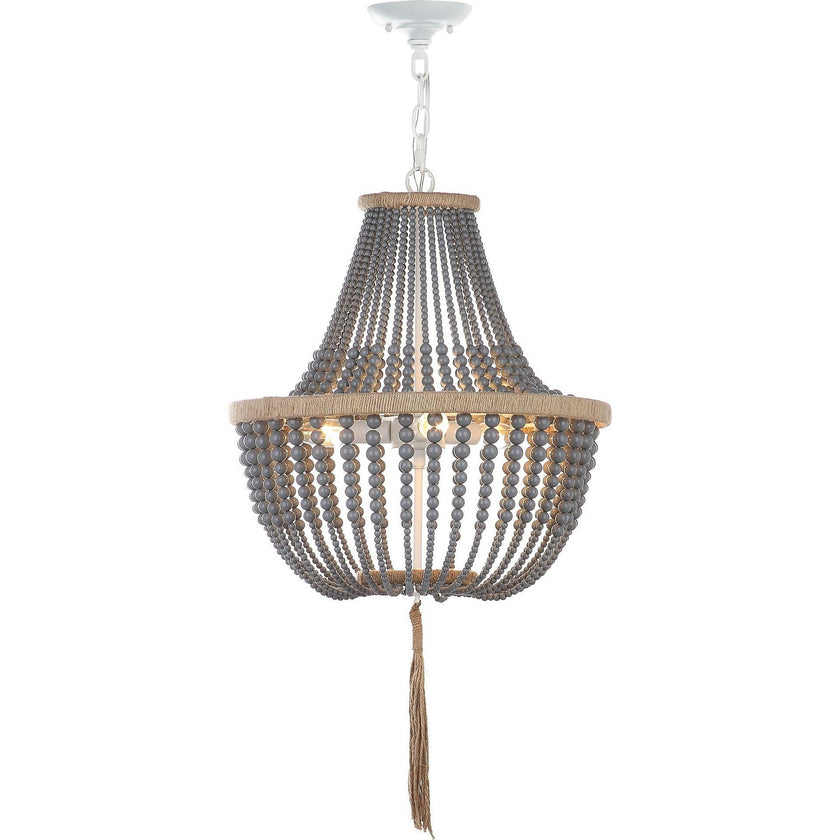 Kristi 3-Light Beaded Pendant