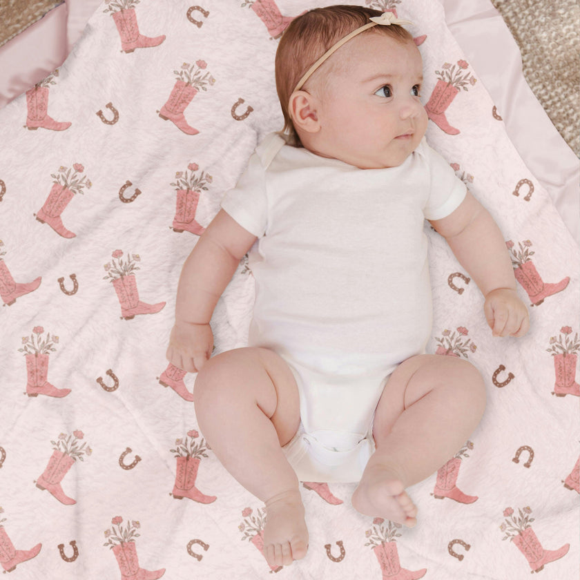 JuJuBe × Studio Oh! Printed Reversible Baby Blankets