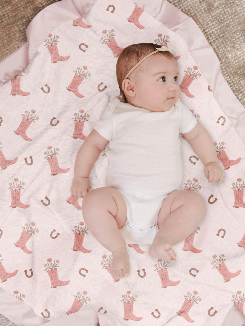 JuJuBe × Studio Oh! Printed Reversible Baby Blankets