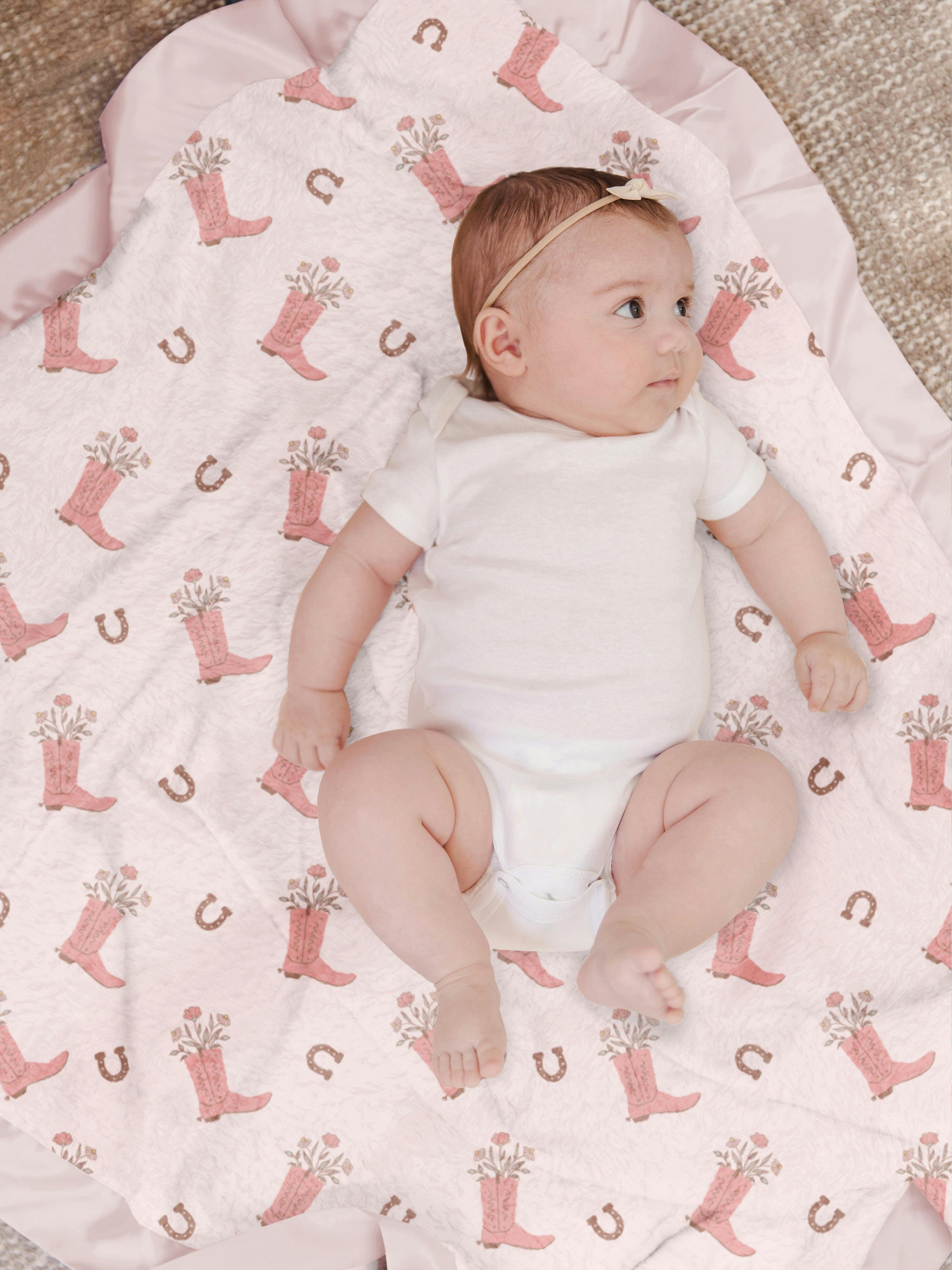 JuJuBe × Studio Oh! Printed Reversible Baby Blankets