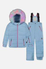 Two Piece Play Snowsuit Light Blue