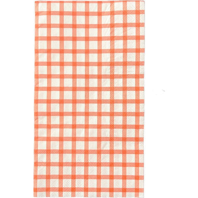 Baking Spirits Bright Light Red Gingham Guest Napkins