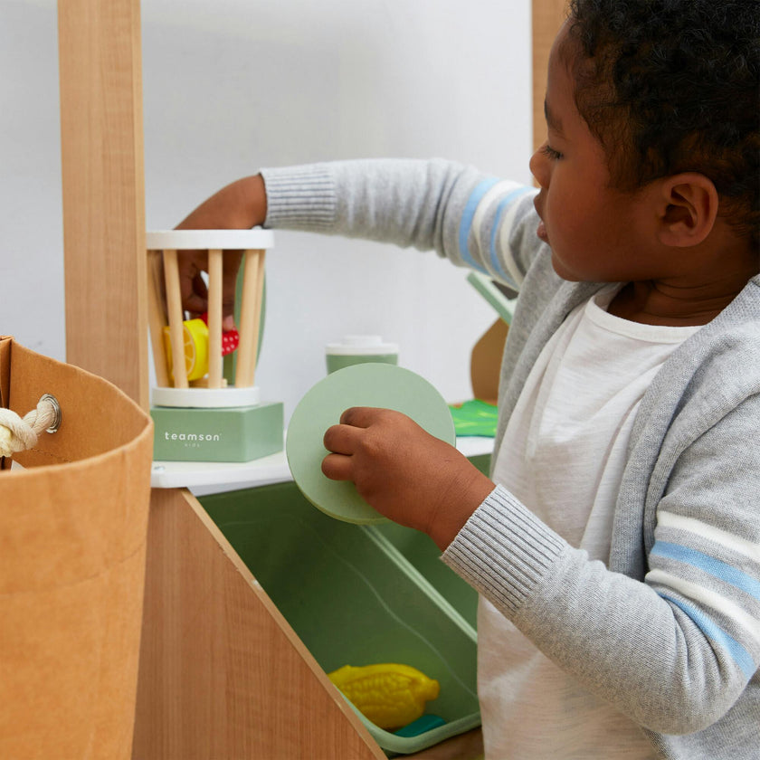 Little Chef Frankfurt Wooden Blender Play Kitchen Accessories