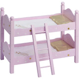 Olivia'S Little World 18" Doll Wooden Convertible Bunk Bed