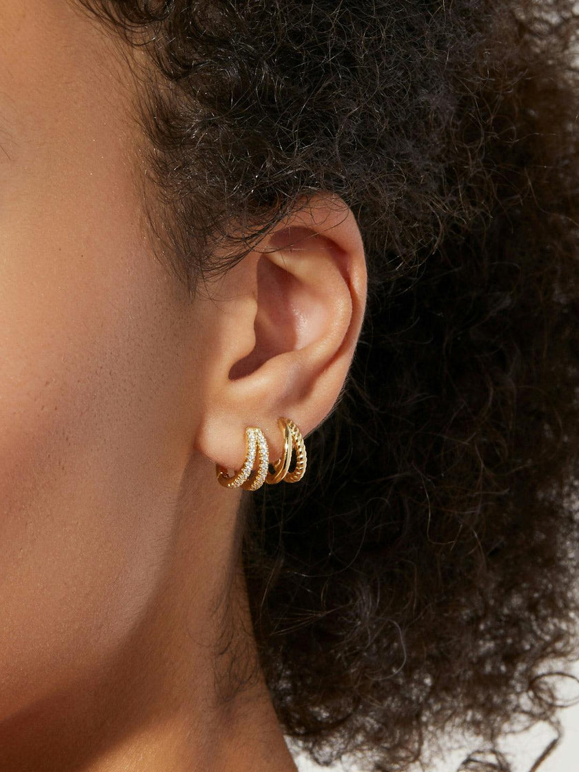 Small Hoop Earrings - Jesse