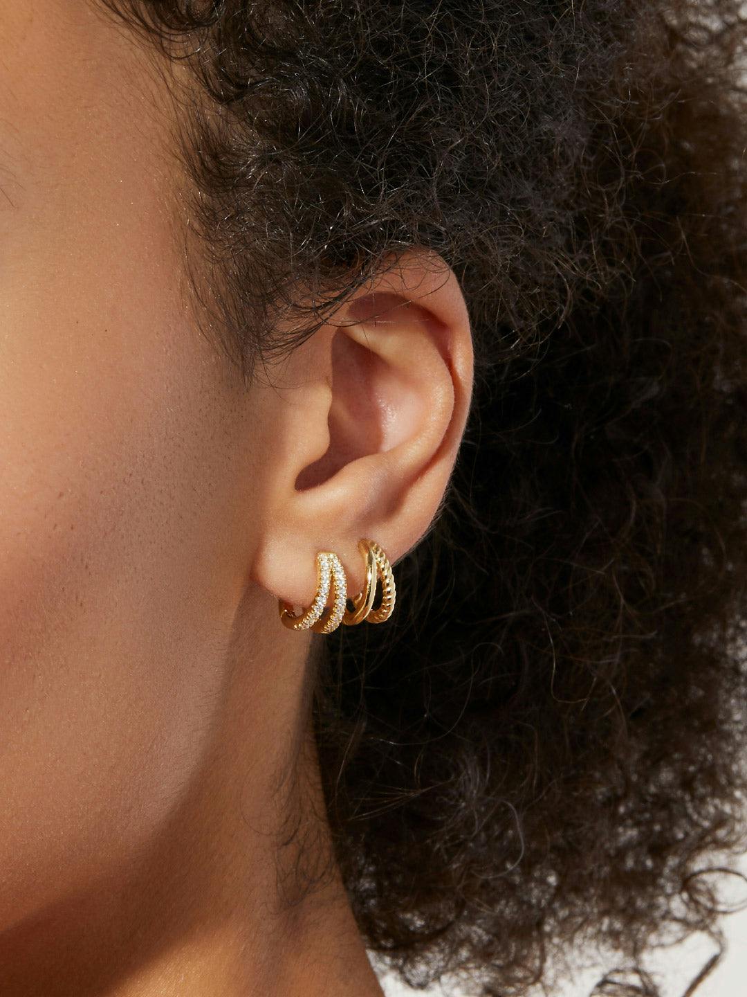 Small Hoop Earrings - Jesse