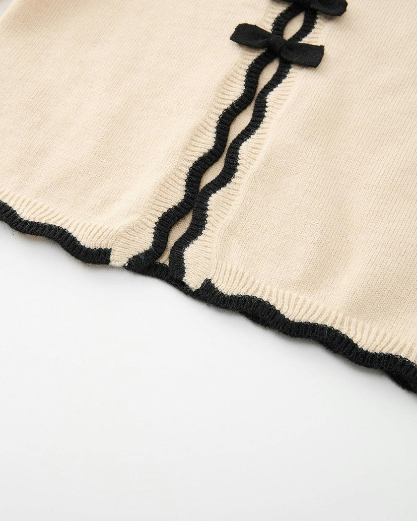 Carla Knit Cardigan, Crème