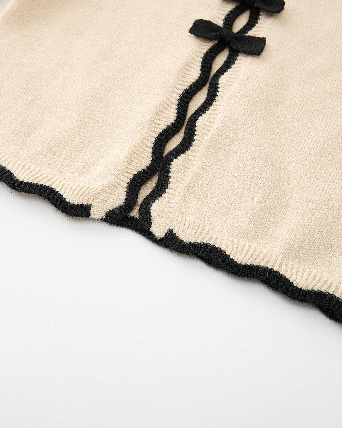 Carla Knit Cardigan, Crème