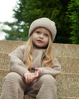 Ribbed Beanie - Fuzzy