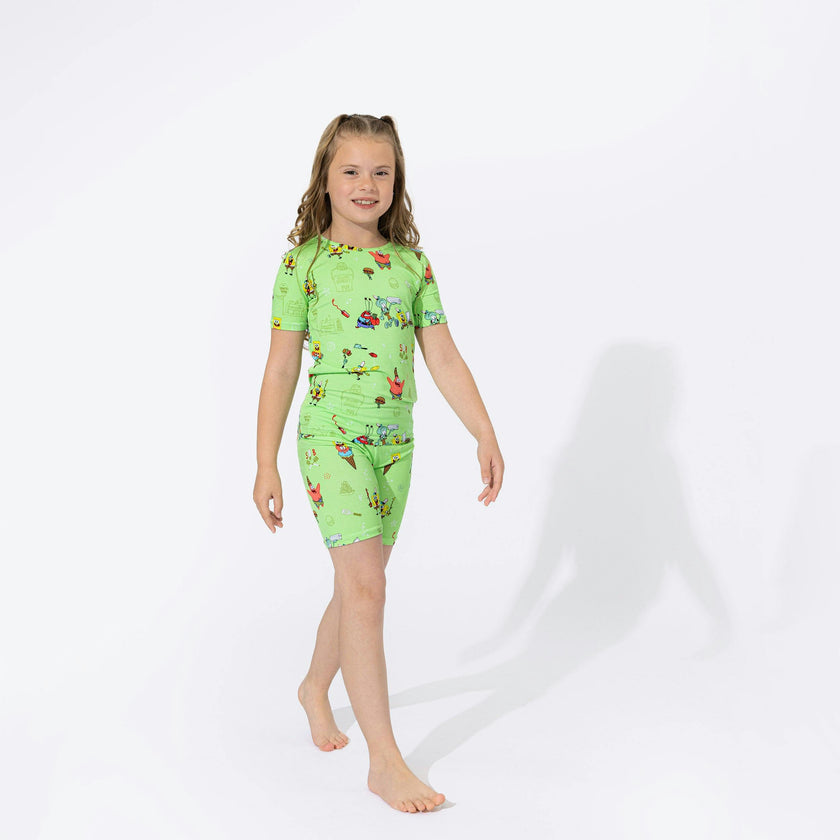 SpongeBob SquarePants: Foodie Bamboo Kids Pajama Short Set