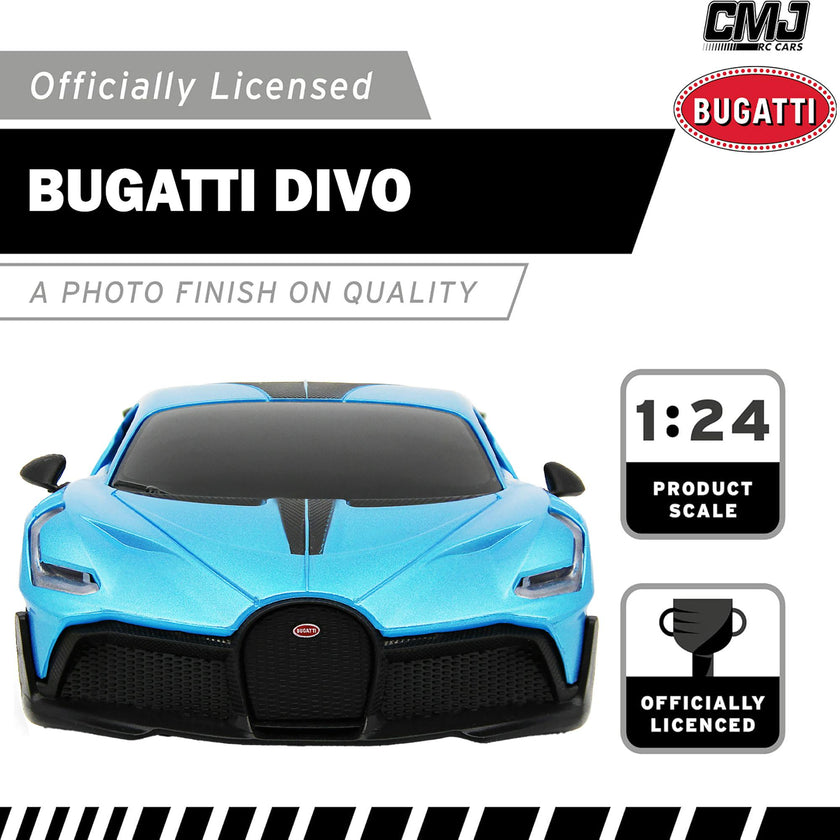 CMJ RC Car: Bugatti Divo - Blue