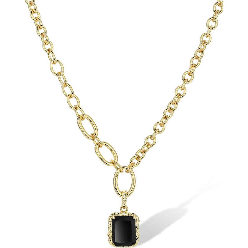 Agate Lava Necklace