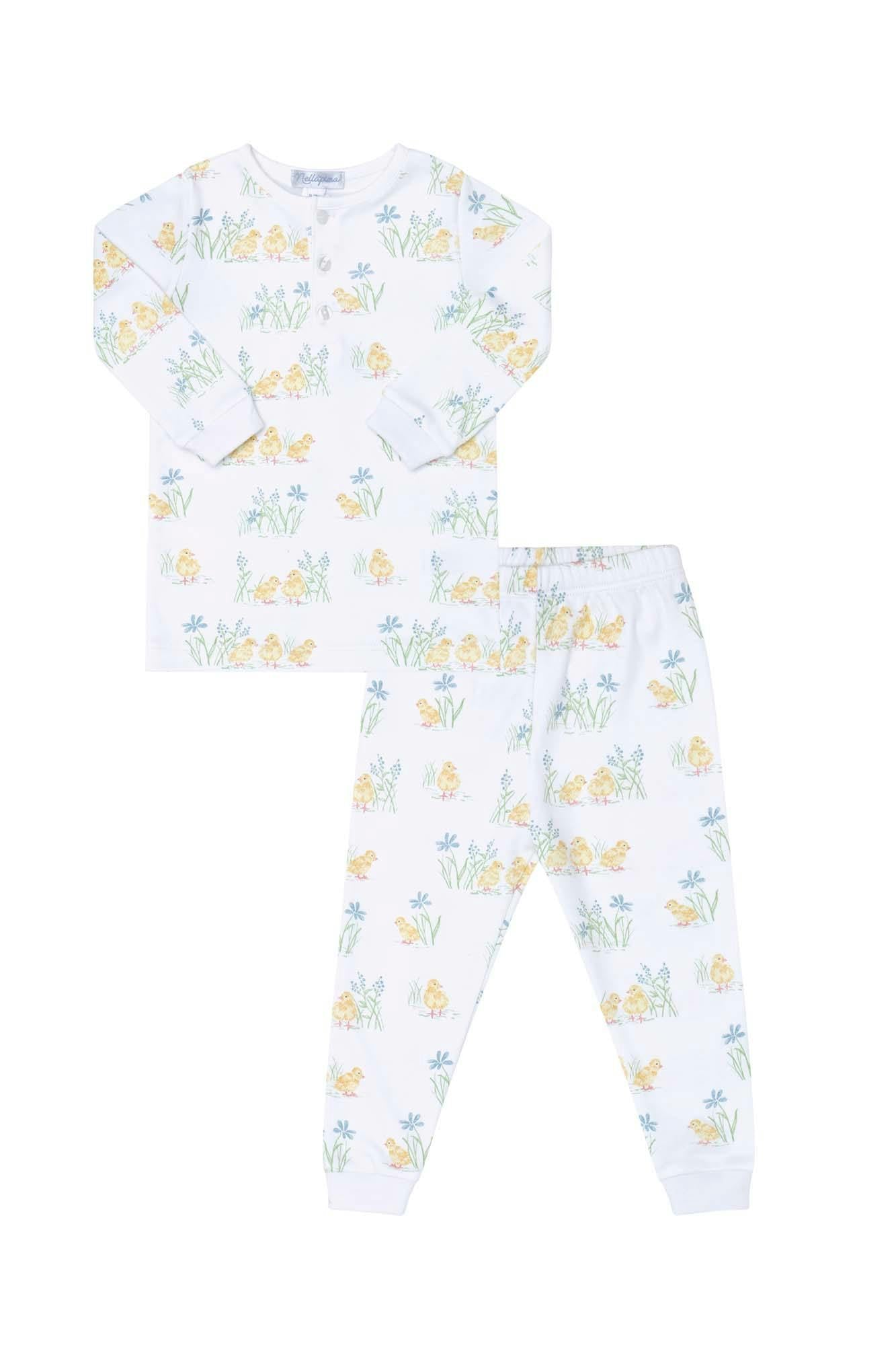 Chicks Print Pajamas