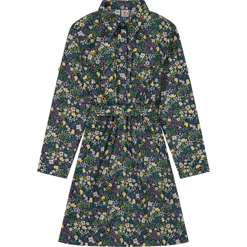 Sloane Girls Campshirt Dress, Multi