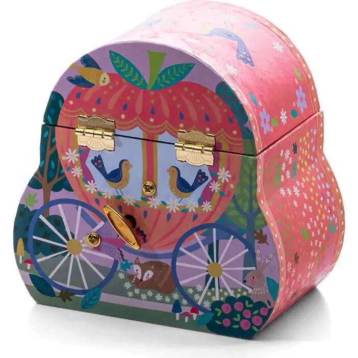 Fairy Tale Carriage Musical Jewelry Box