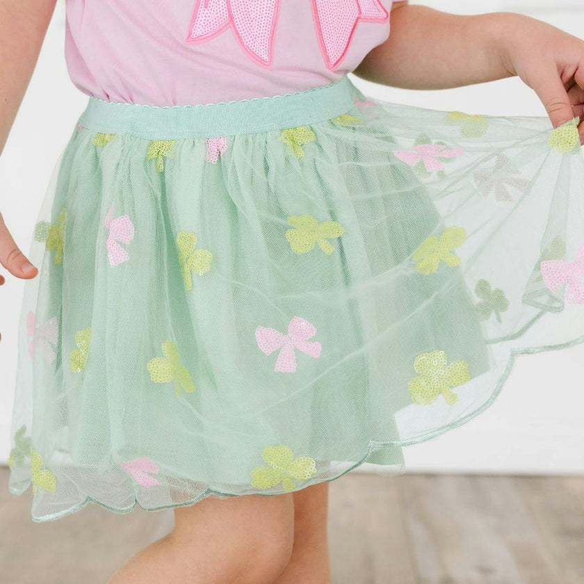 Sweet Shamrock Sequin Tutu
