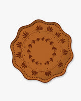 Plume Dinner Plate Set - Copper