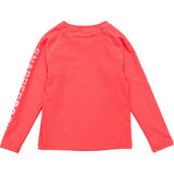 Watermelon Sustainable LS Rash Top, Red
