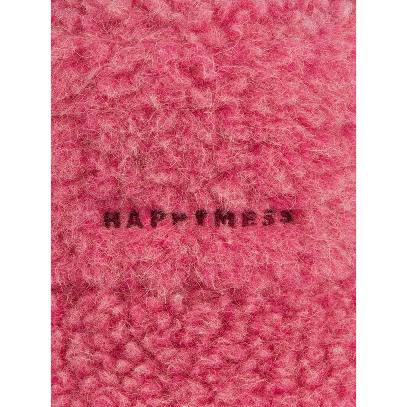 adult merino wool bucket hat - dusty pink