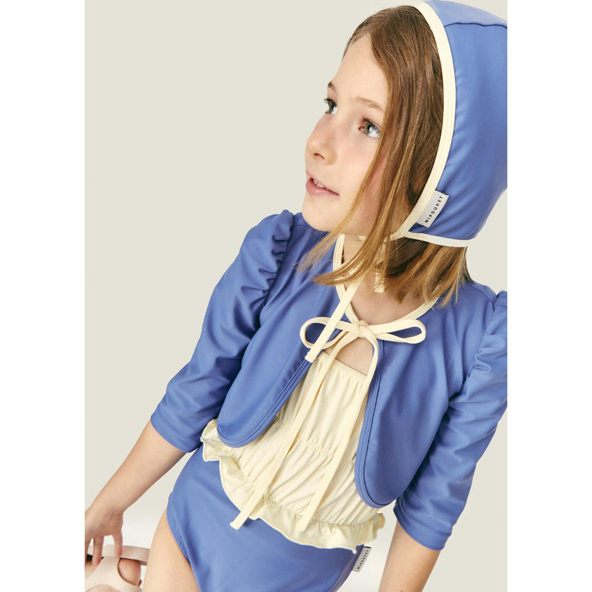 Mipounet SS26 Julieta, Swimwear Ecru Blue