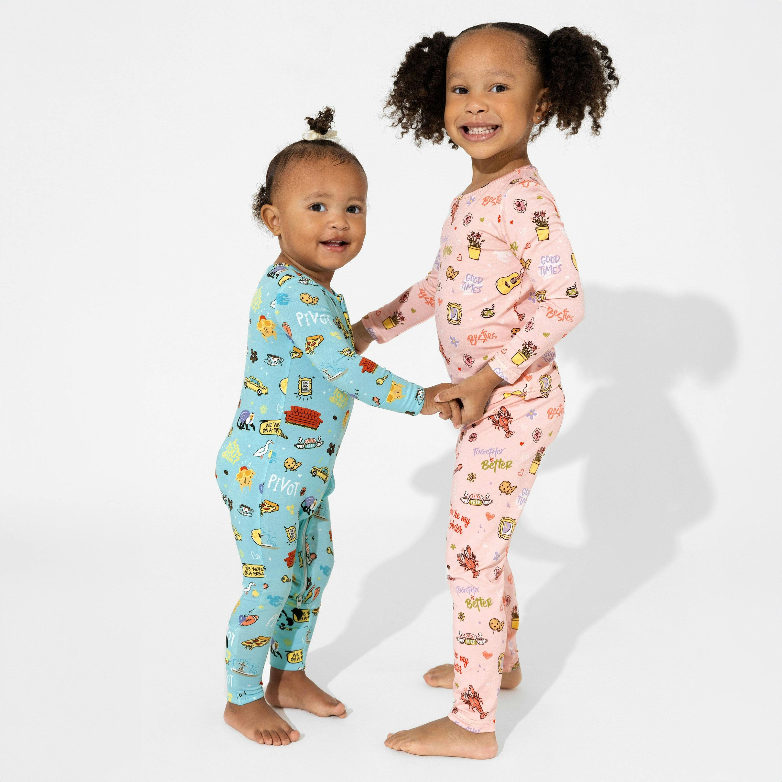 FRIENDS™: You're My Lobster Bamboo Kids Pajamas
