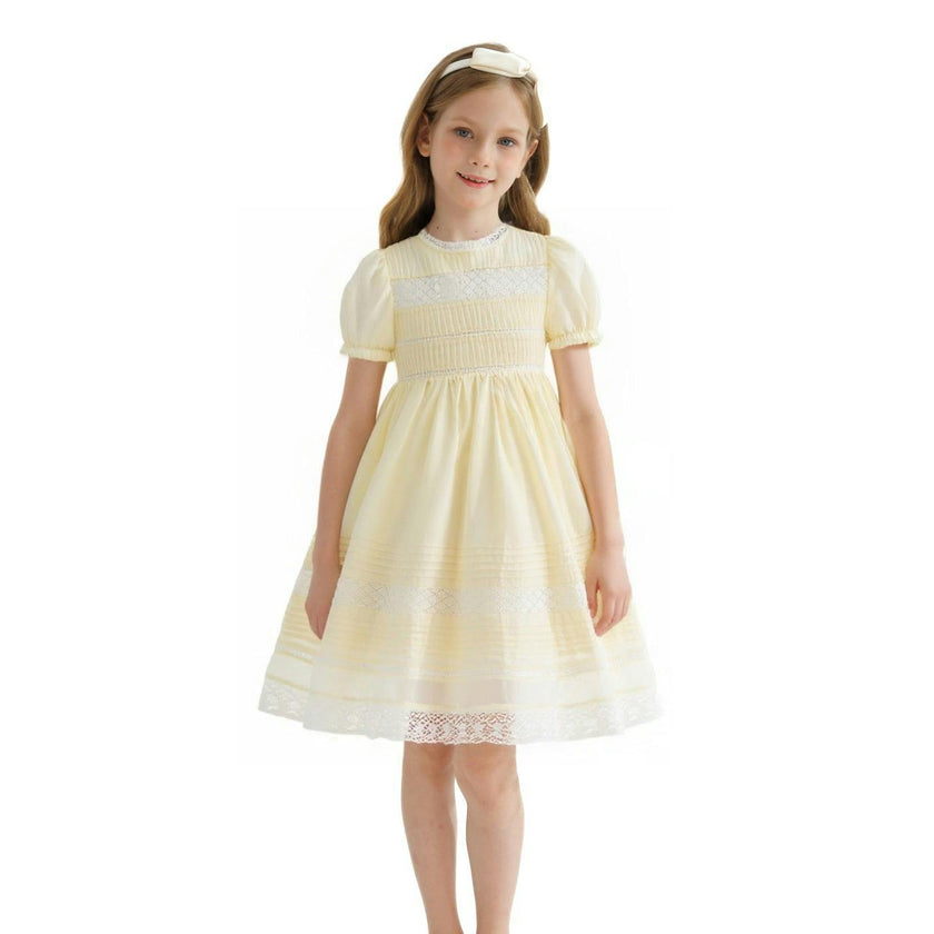 Cream London Pleated Dress