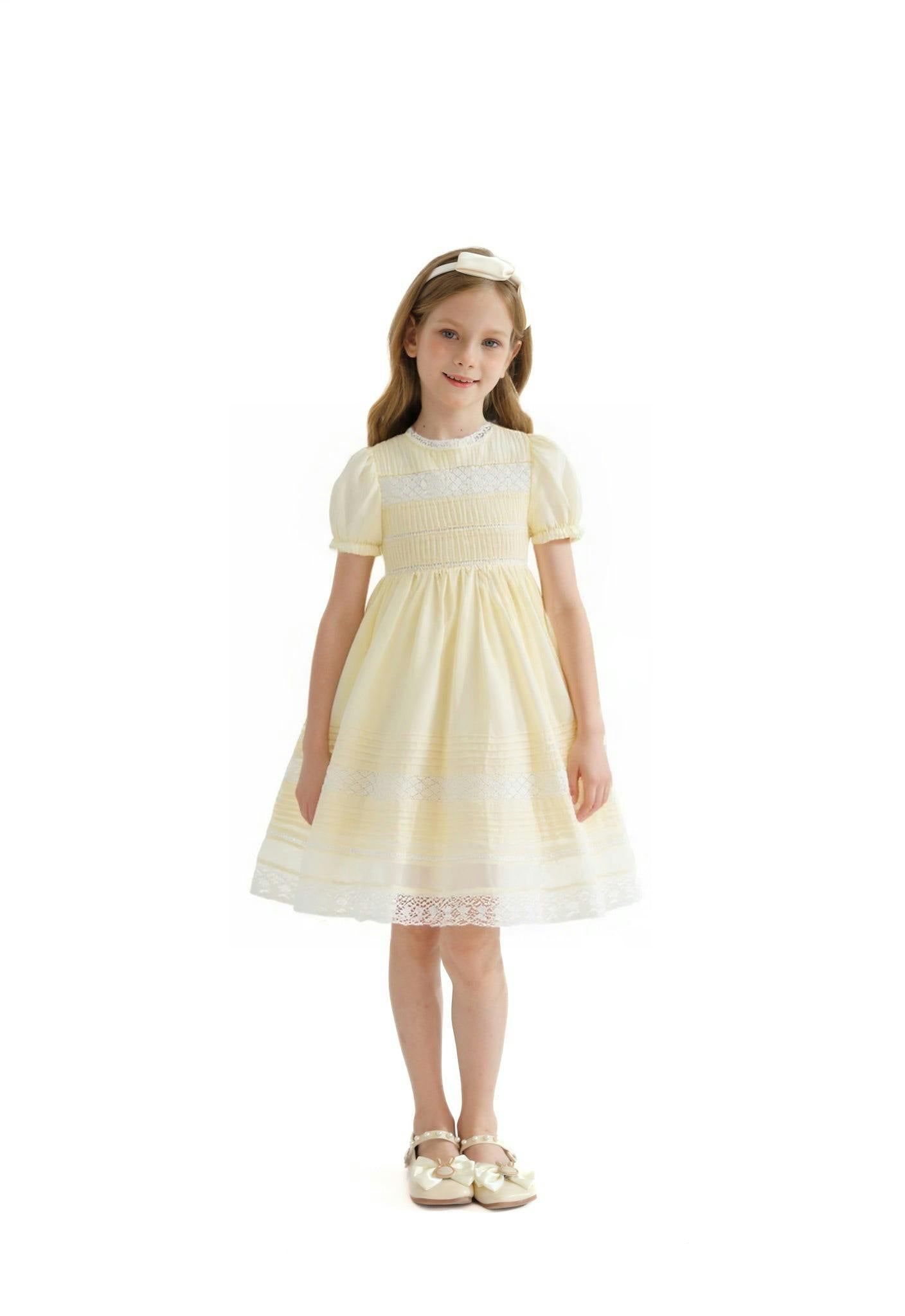 Cream London Pleated Dress