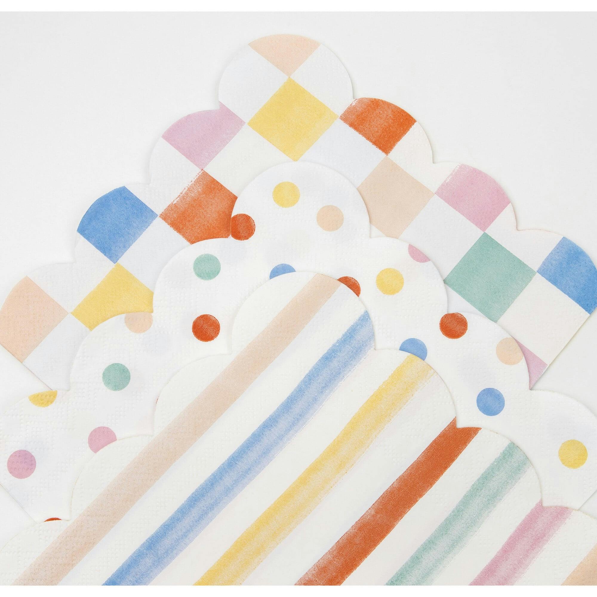 Colorful Pattern Small Napkins