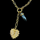 LIMITED EDITION LOVE & CRYSTAL CHARM NECKLACE