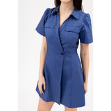 Cooper Dress, Blue