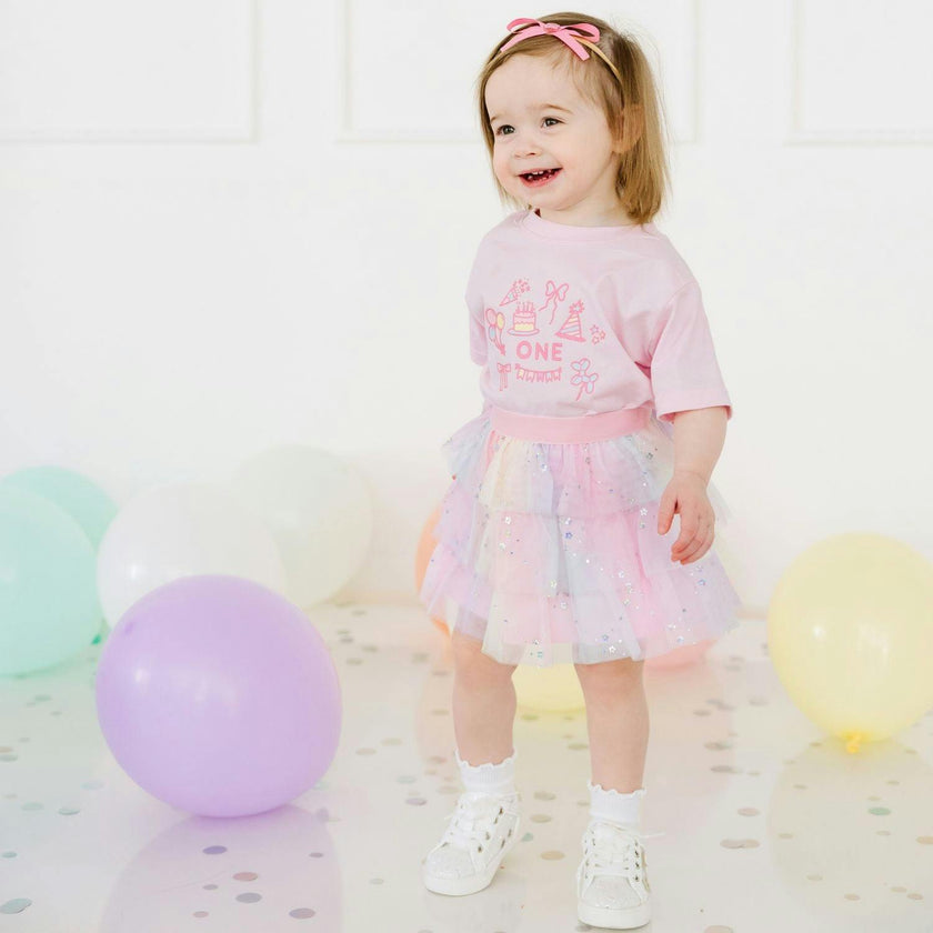 Dainty Heart Bow Baby Headband