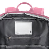 Junior Backpack with Lunch Box and 14oz Water Bottle For School in Metallic Silver