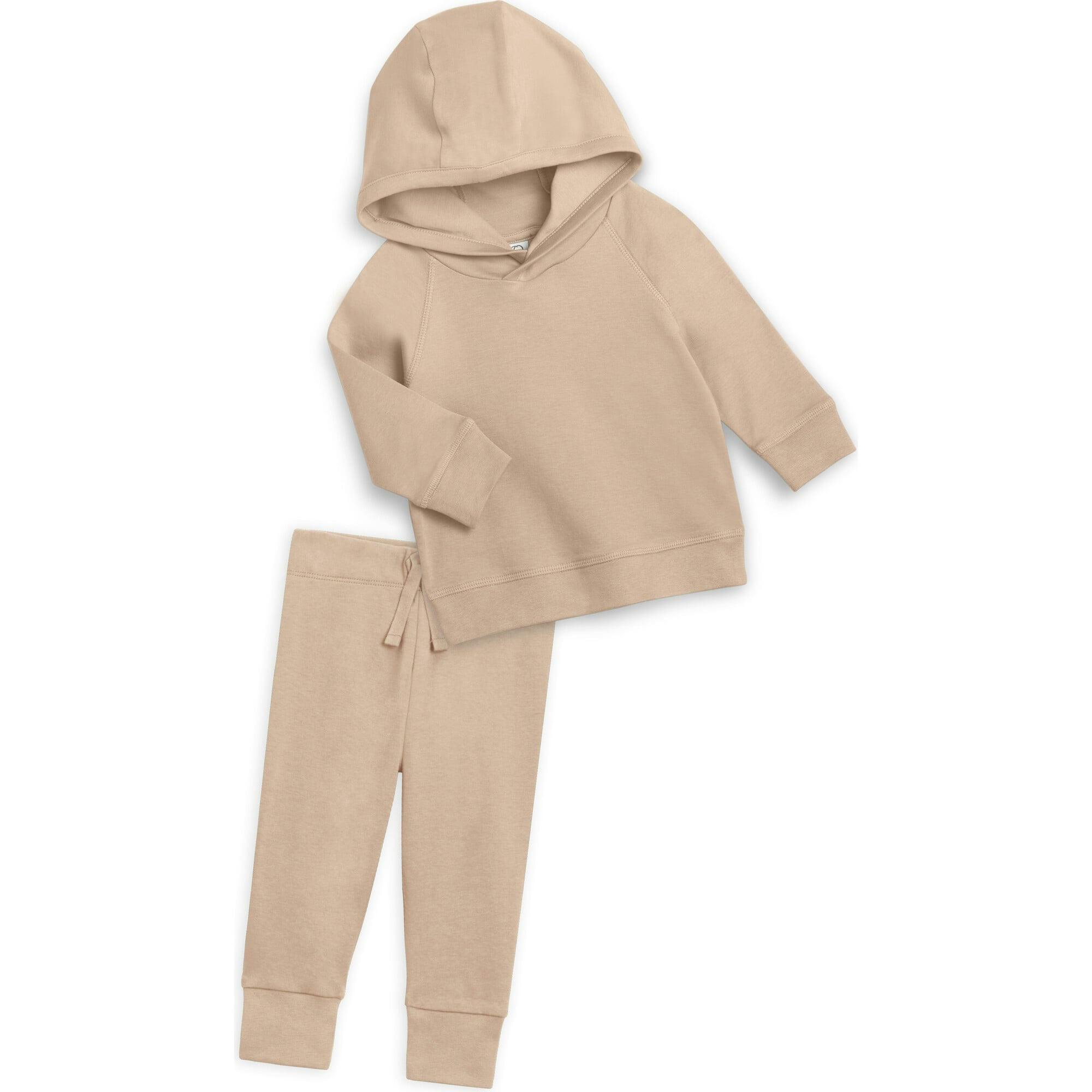 Organic Infant Lightweight Hoodie and Pant Set