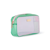 Retro Jelly Colorblock Pouch
