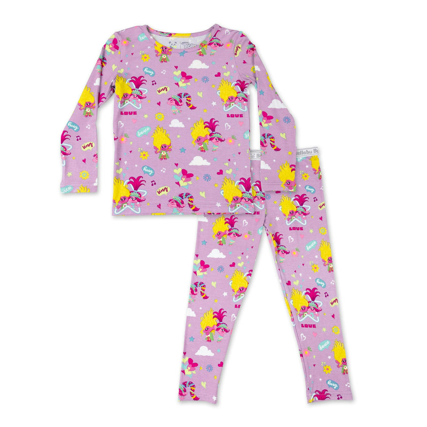 Trolls Harmony Valentine's Bamboo Kids Pajamas