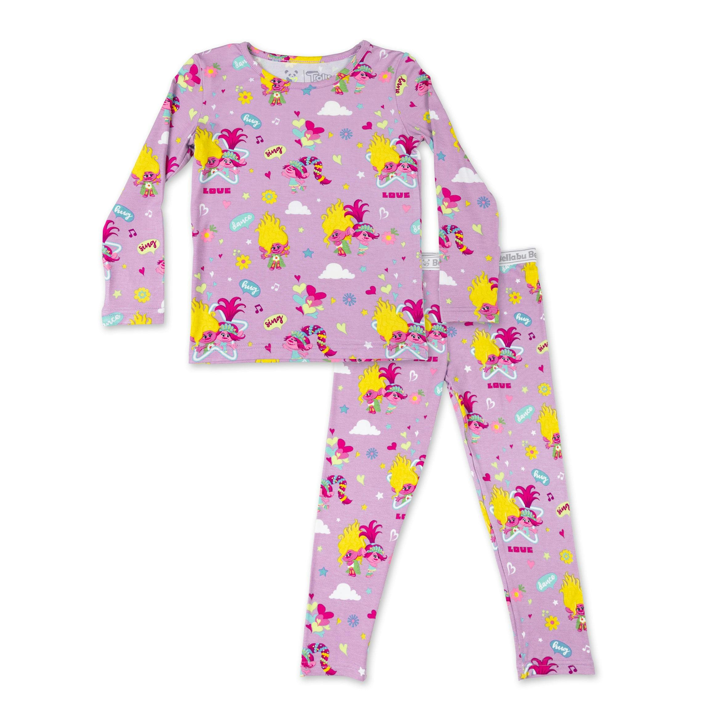 Trolls Harmony Valentine's Bamboo Kids Pajamas