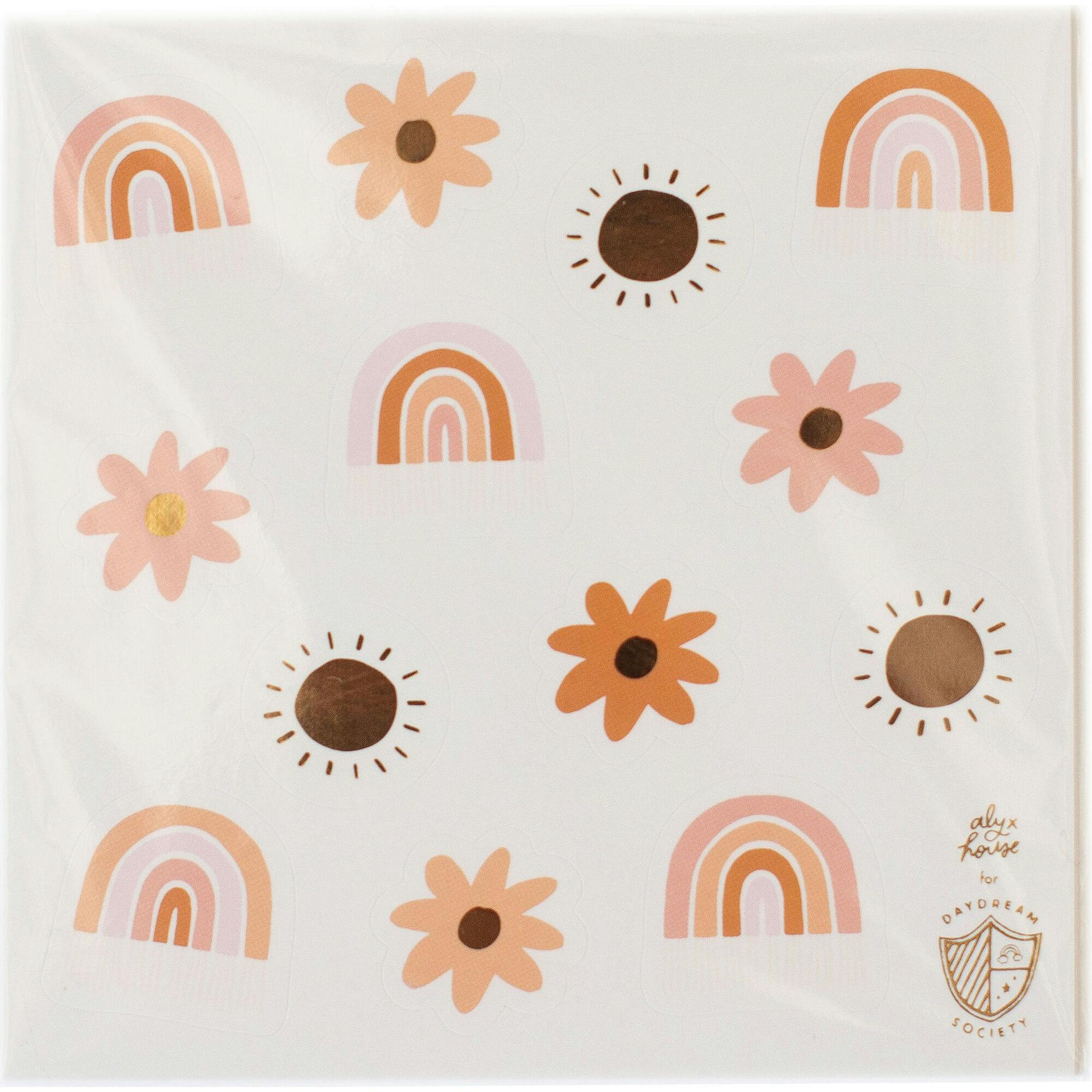 Boho Rainbow Sticker Set