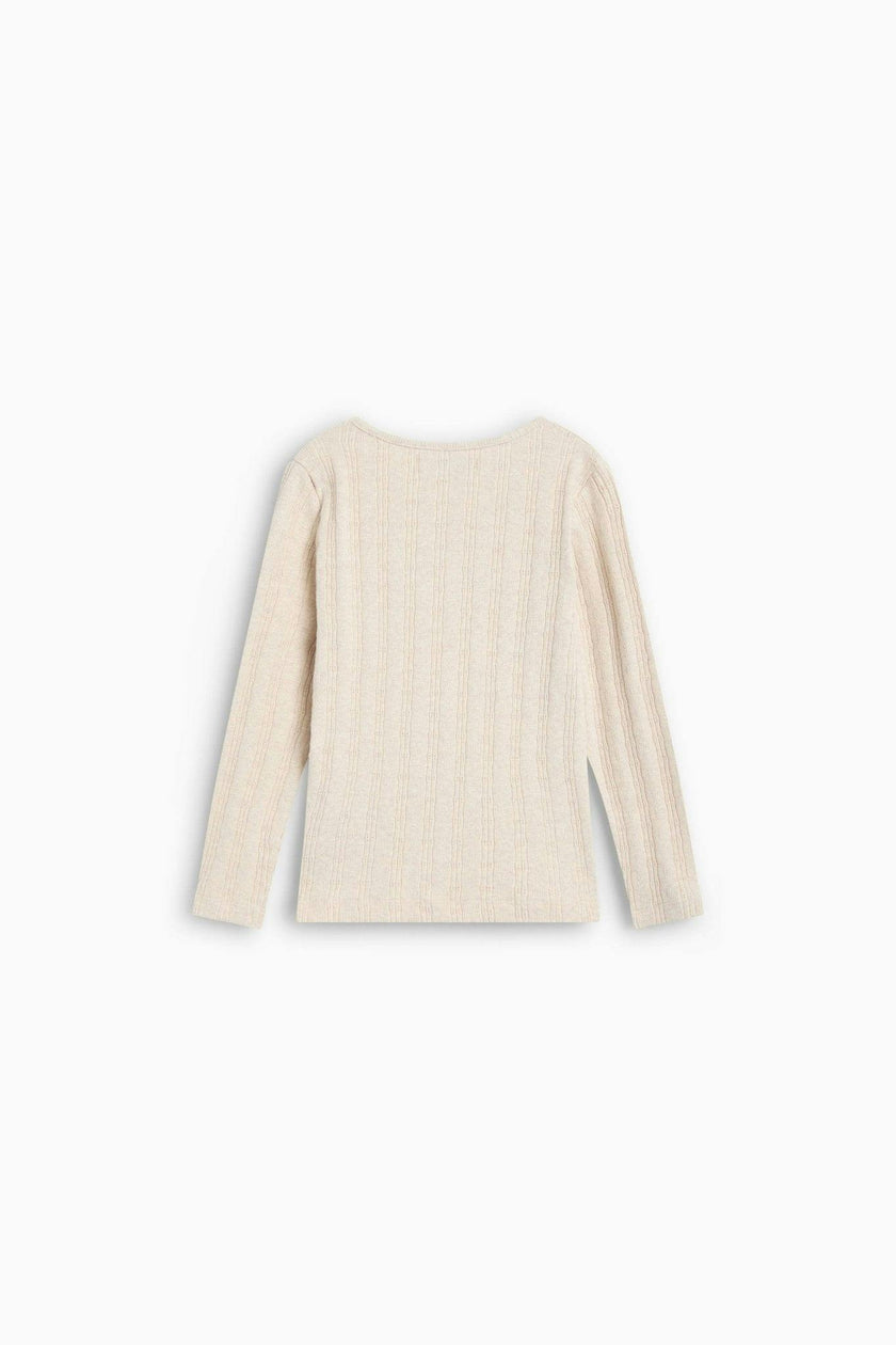 TNS Logo Tee Whisper White Melange