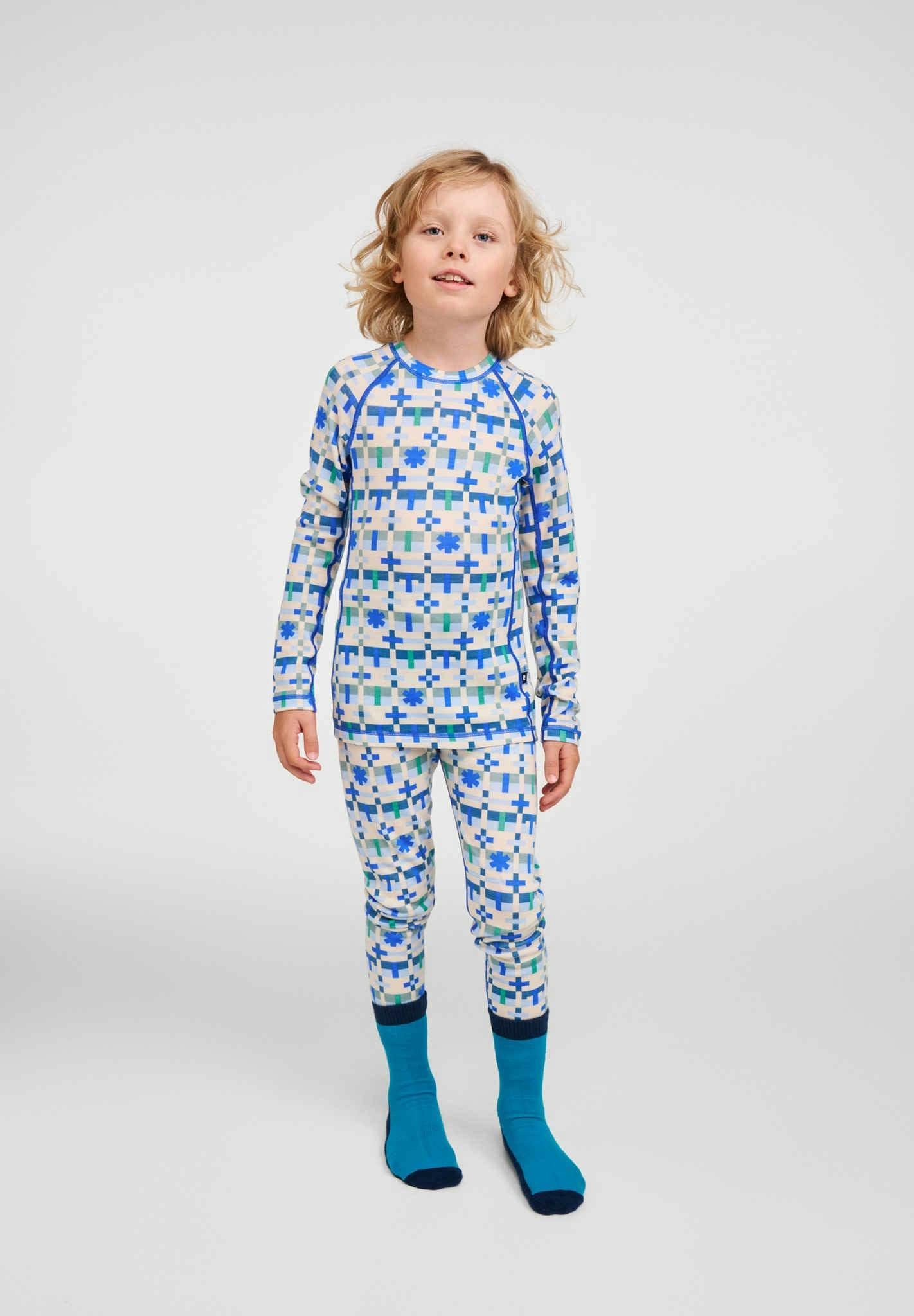 Taitoa - Kids' Merino Wool & Lyocell Base Layer Set