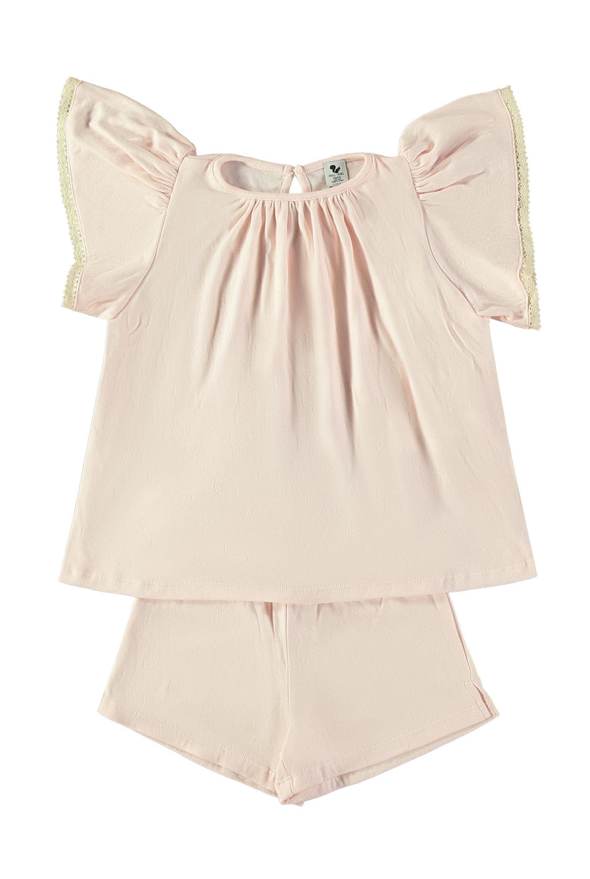 Pyjama fille Atalia - Rose pétal