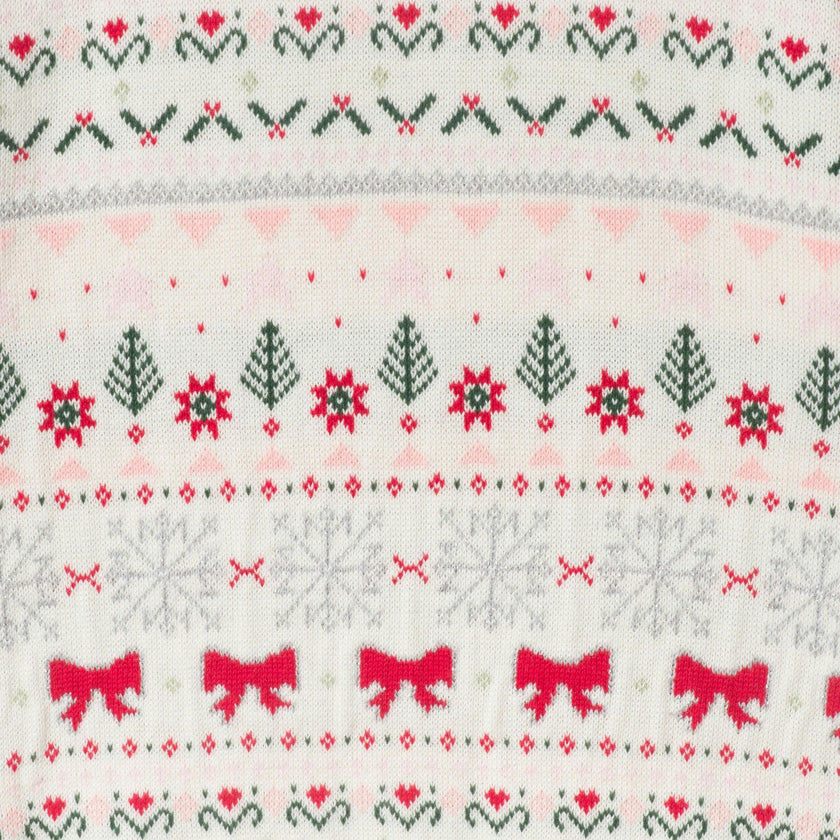 Girls (4-6X) Sweater & Skirt Set | Holiday Fair Isle