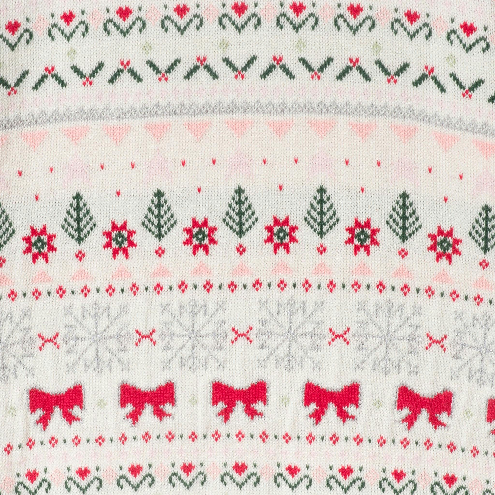 Girls (4-6X) Sweater & Skirt Set | Holiday Fair Isle