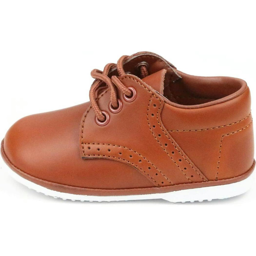 James Waxed Leather Lace Up Shoe (Baby)