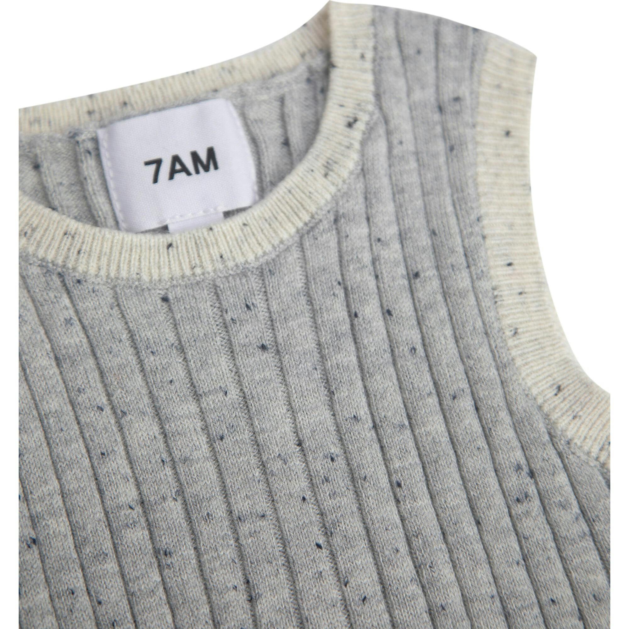 Ribbed Knit Retro Tank Top