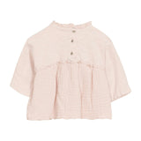 Ruffled High Neck Top