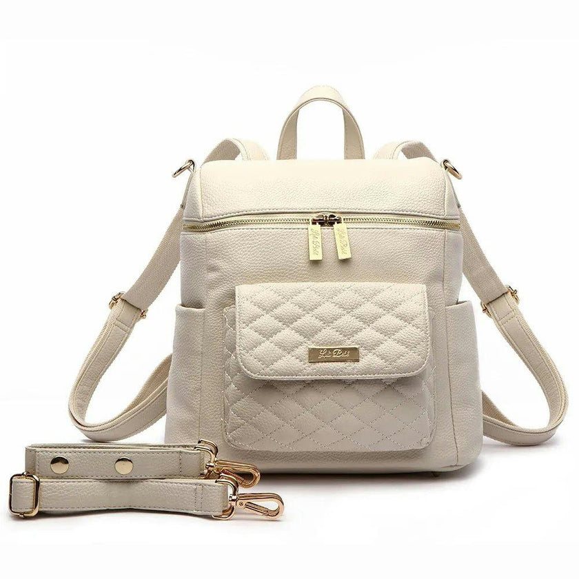 Petit Monaco Diaper Bag | Pearl White