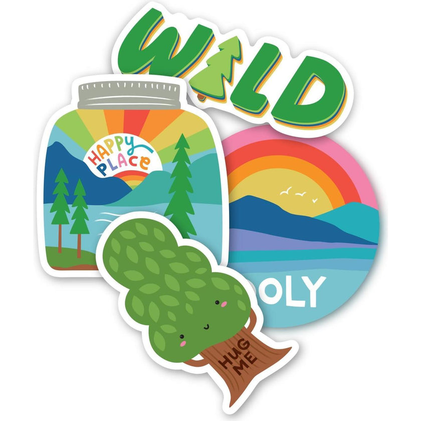 Stickiville Stickers: Wild Outdoors - Vinyl (4 Die-Cut)
(Vinyl)