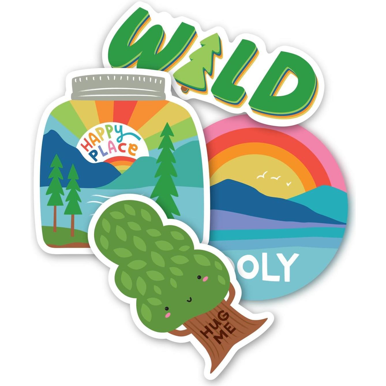 Stickiville Stickers: Wild Outdoors - Vinyl (4 Die-Cut)
(Vinyl)